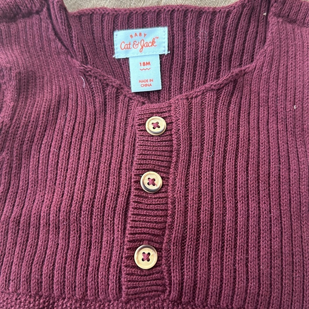 Cat and jack knit onesie - Picture 3 of 3